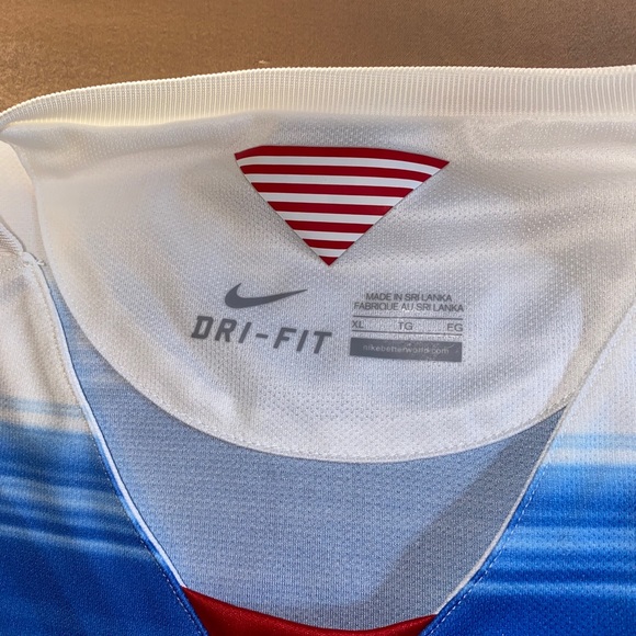 US Soccer National Team VGUC Nike Dri-fit Jersey Mens size XL - Picture 3 of 8